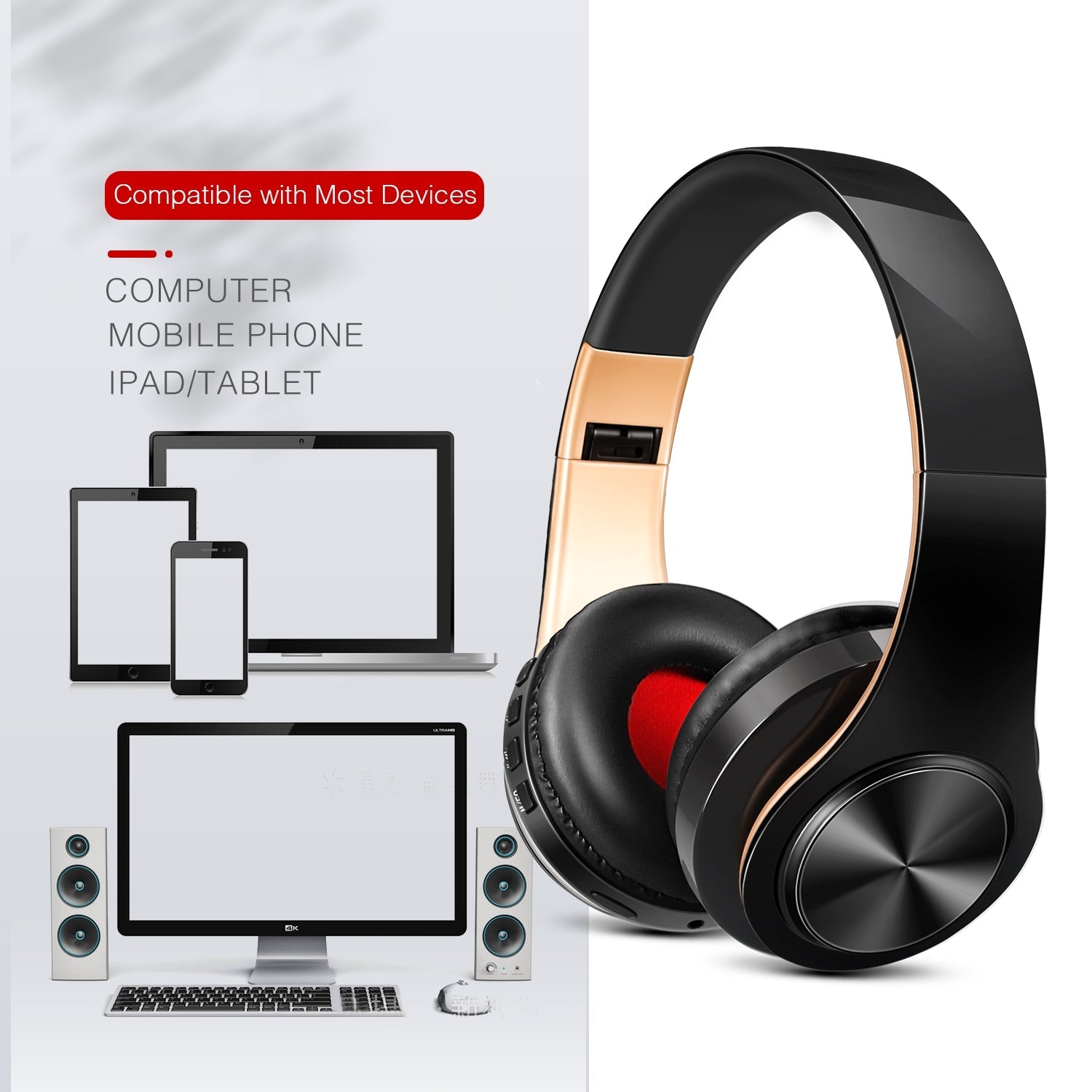 HIFI Stereo Headphone Music Headset