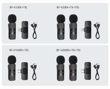 BOYA BY-V Wireless Lavalier Lapel Microphone